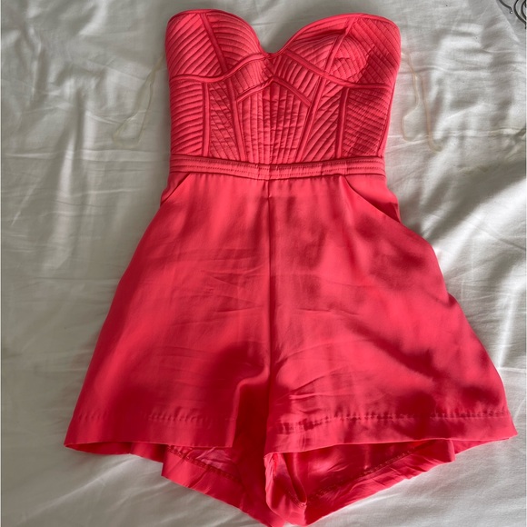 Parker Silk Corset Top Romper - Picture 3 of 4